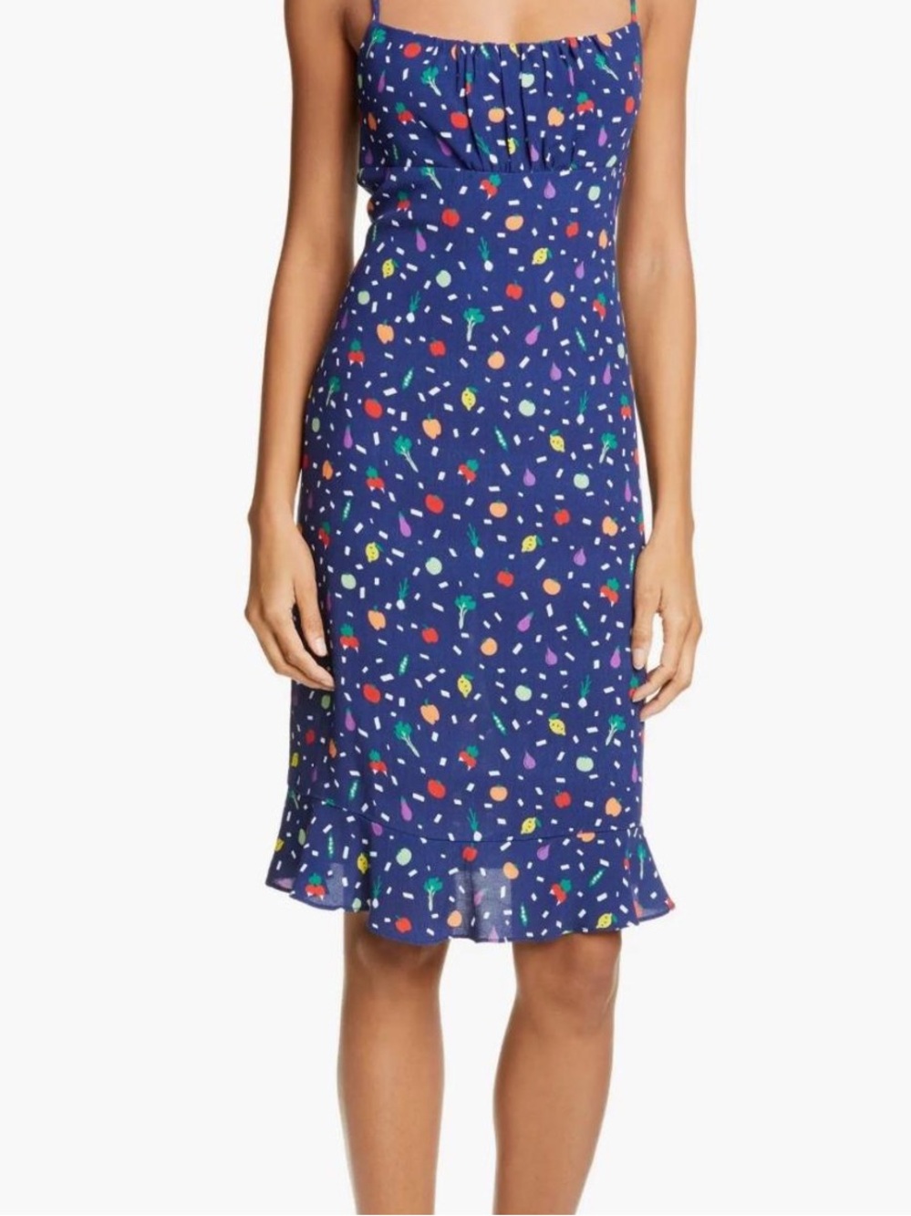 Staud bellini print dress